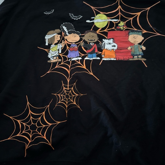 Peanuts Snoopy & Gang Dressed Up Halloween Graphic Sweater - Picture 4 of 6